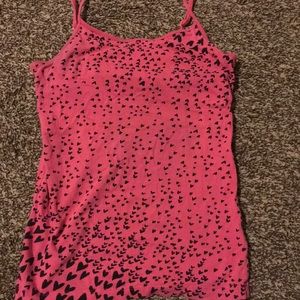 Pink tank top